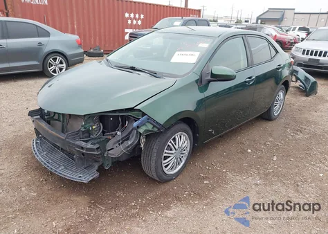 2014 Toyota Corolla Le z USA, uszkodzony, nr VIN 2T1BURHEXEC181848